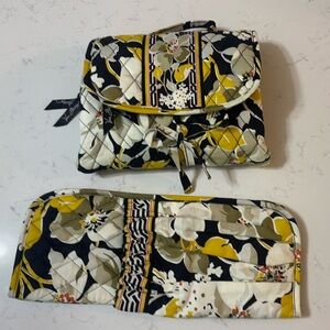 Vera Bradley Travel Organizer with Flat Iron Case - Dogwood